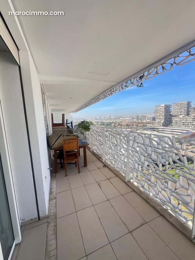 Appartement sans vis à vis au 13 eme étage casa finance city 2 chambres salon — 2
