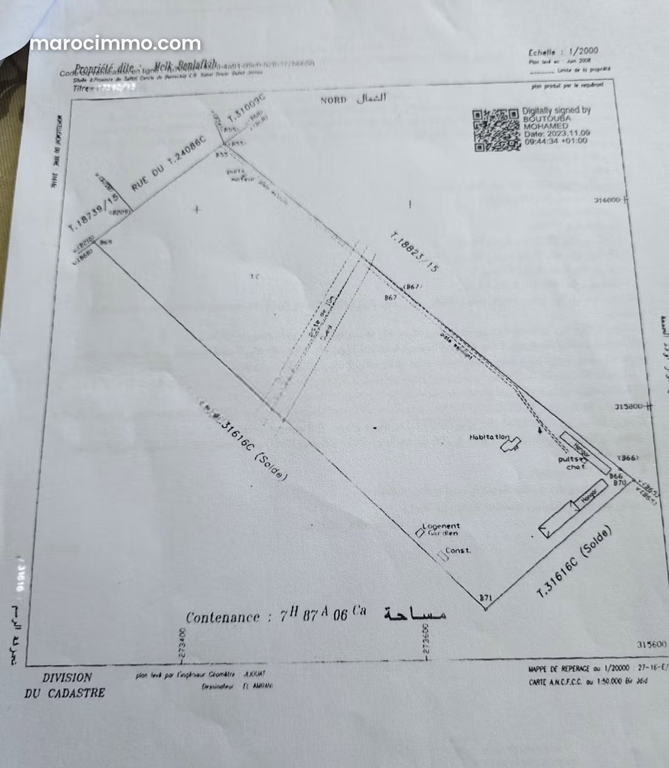 Industrial Land in Had Soualem