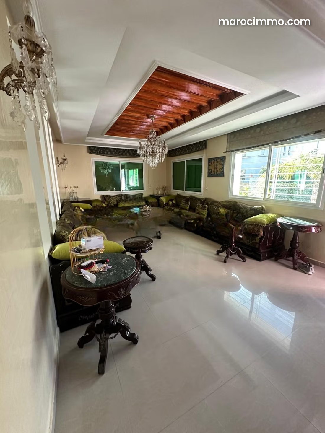 380 m² Villa with Pool and Garden, Riyad, Rabat — Rabat