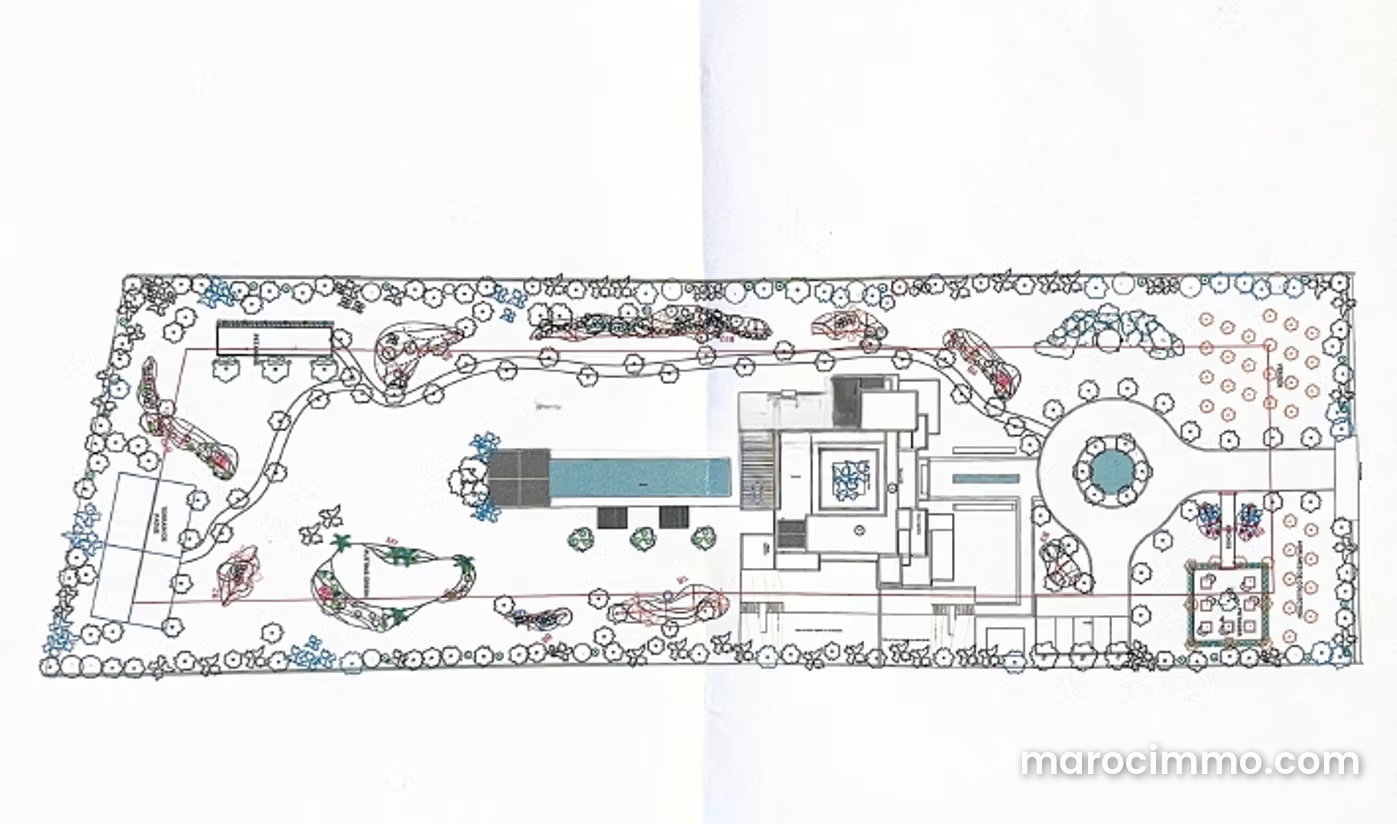 500 m² Plot in Guéliz, Marrakech, Ideal for a Villa — Marrakesh