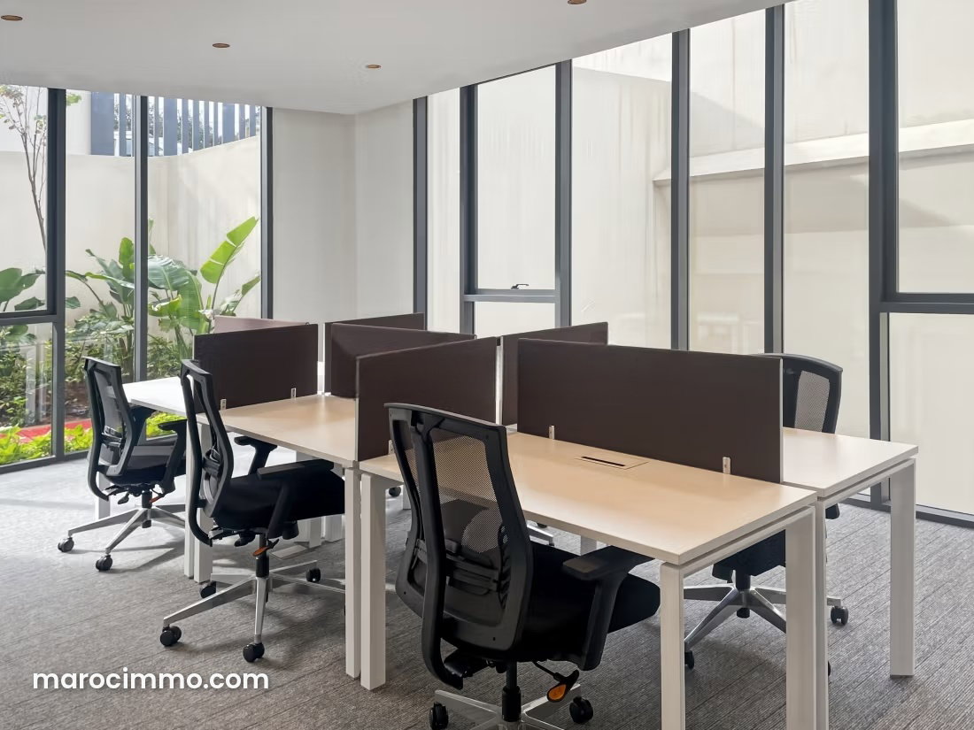 Fully Equipped and Secure Coworking Office in Anfa, Casablanca — Casablanca
