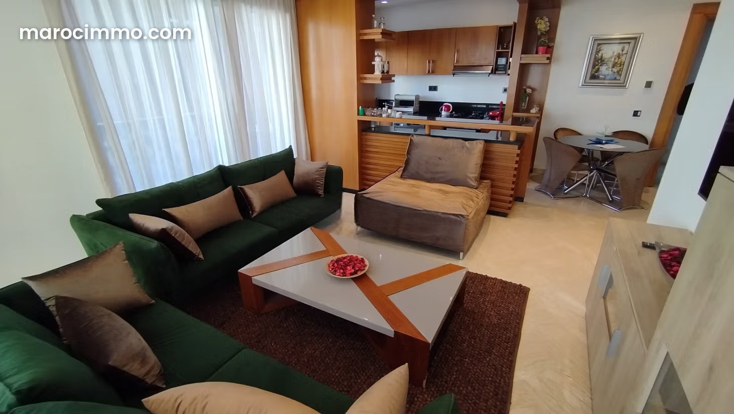 Appartement 130 m² avec terrasse à Casablanca Finance City — Casablanca