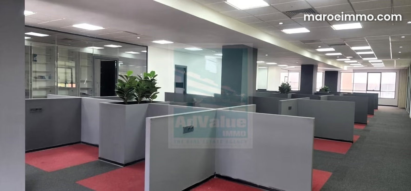 Bureau 426 m² à louer à Sidi Maarouf, Casablanca — Casablanca