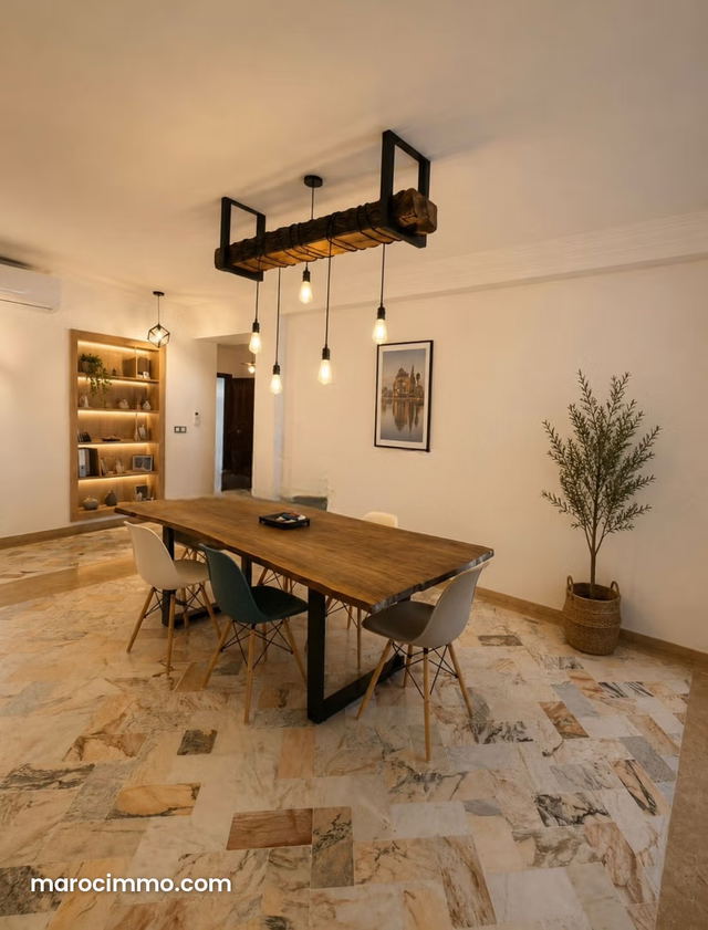 Vend appartement à Hivernage. Surface de 160 m². Meublé — Marrakech