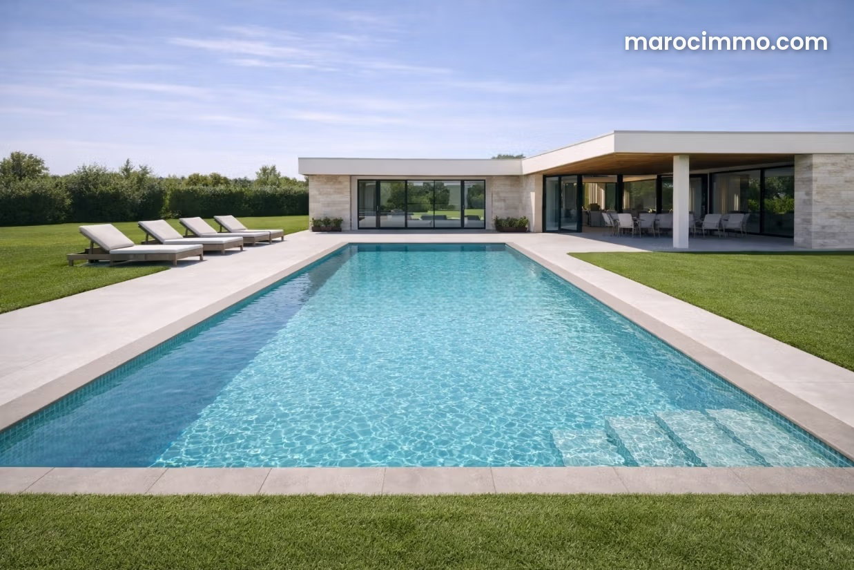 Villa de luxe à vendre, Route de Ouarzazate à Marrakech — Marrakech