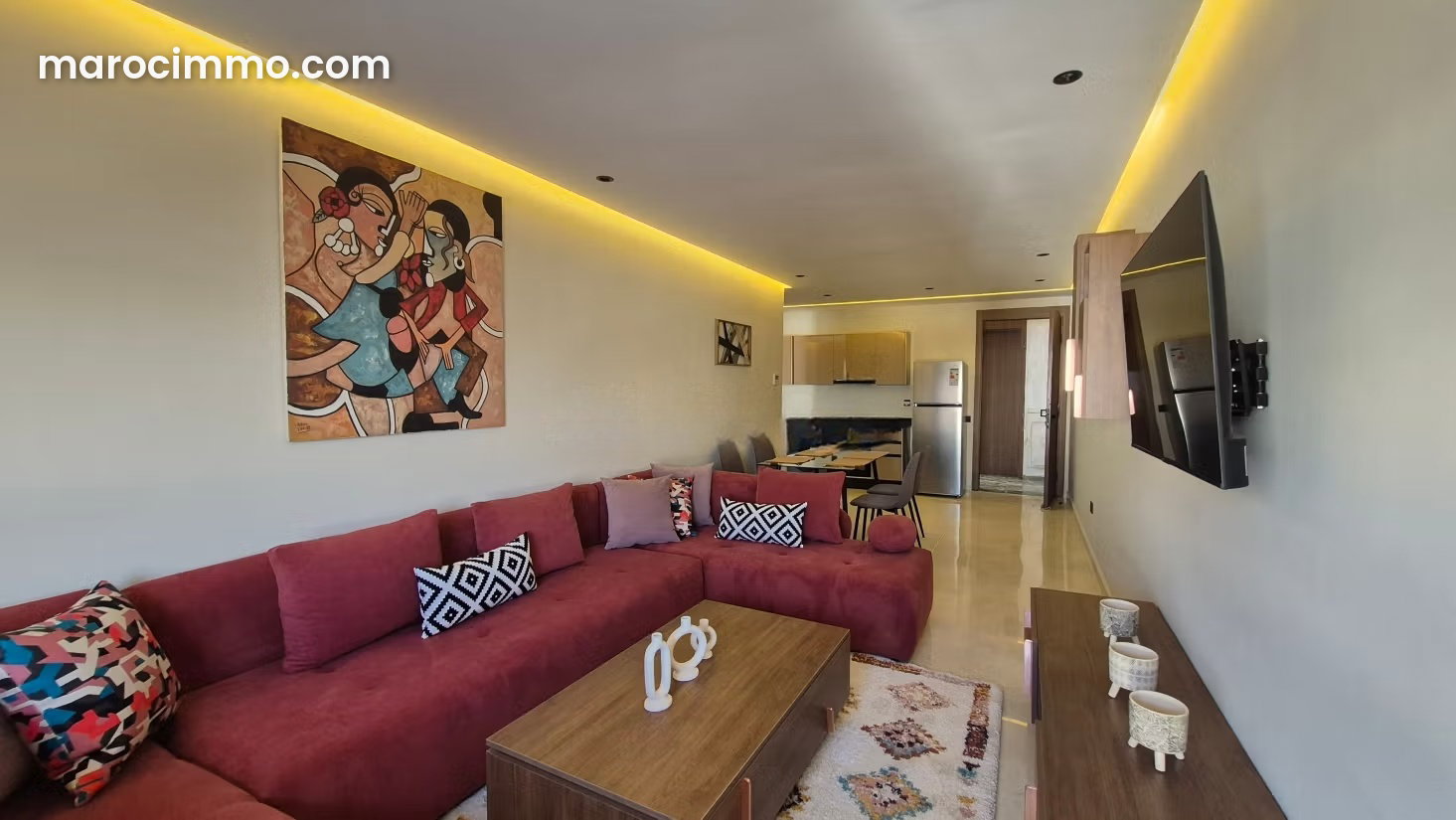 Newly Furnished Studio, Palmier, Casablanca, Unobstructed Views and Private Garage — Casablanca