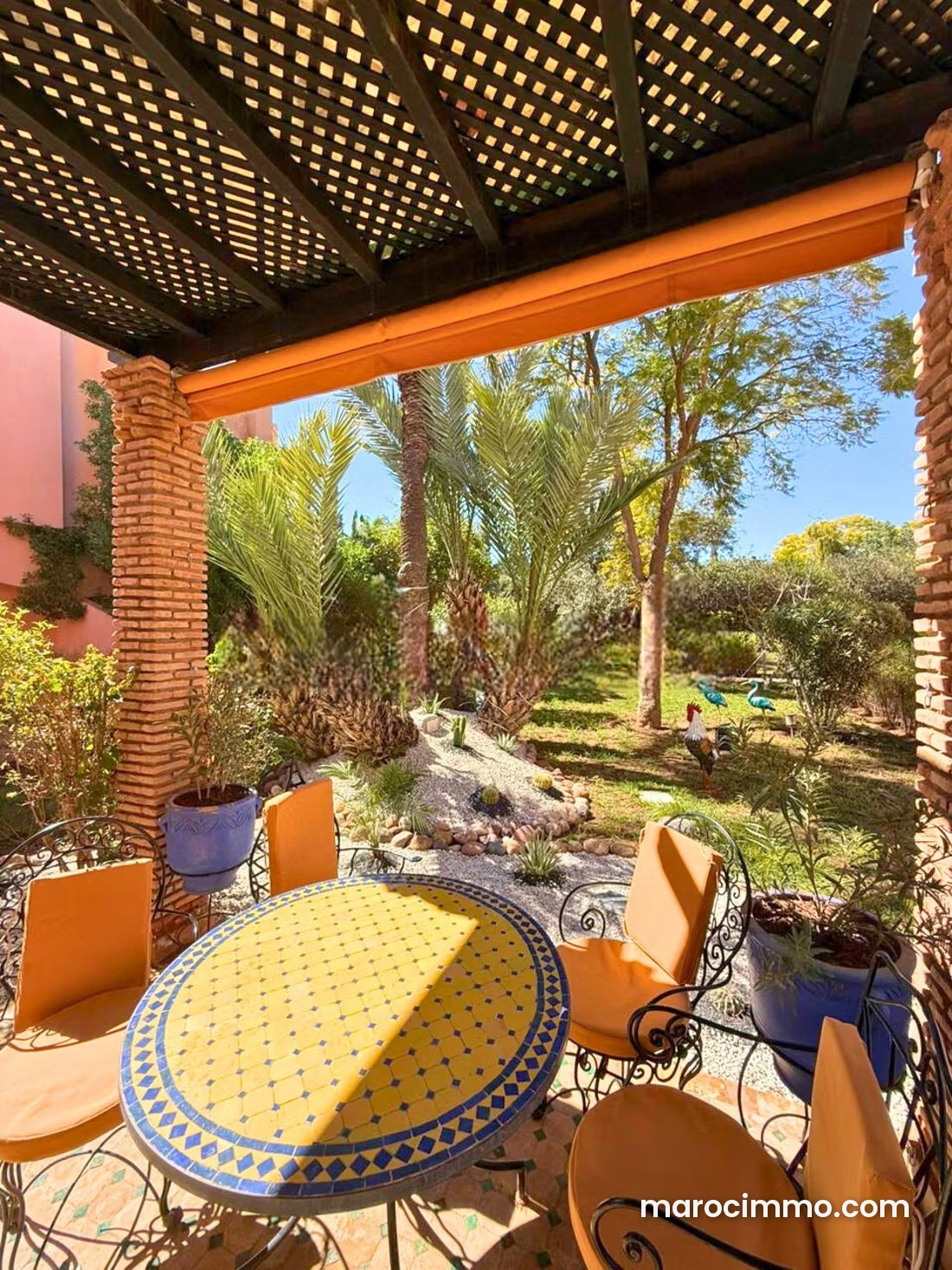 Villa 150 m² avec piscine et jardin, Palmeraie, Marrakech — Marrakech
