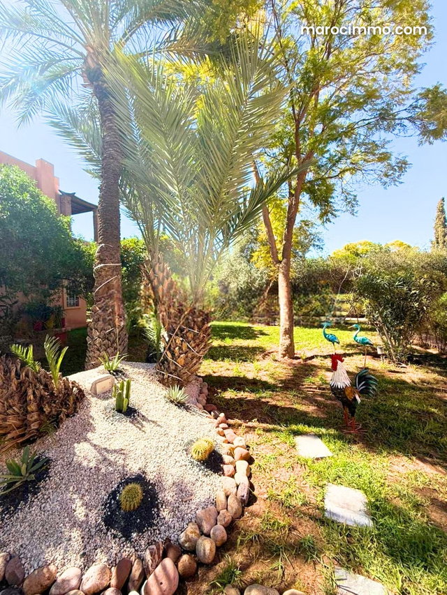 Vente Villa, 2 Chambres, Non Meublé, Piscine, Palmeraie — 5