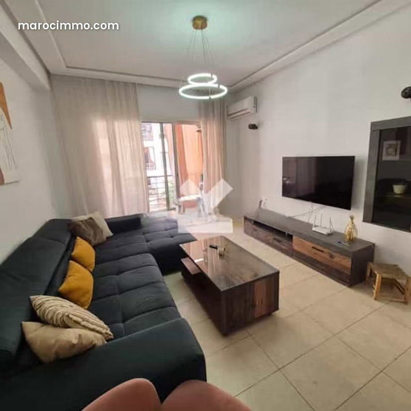 Furnished 81 sqm Apartment with Garage in Bin Lkchali, Marrakech — Marrakesh