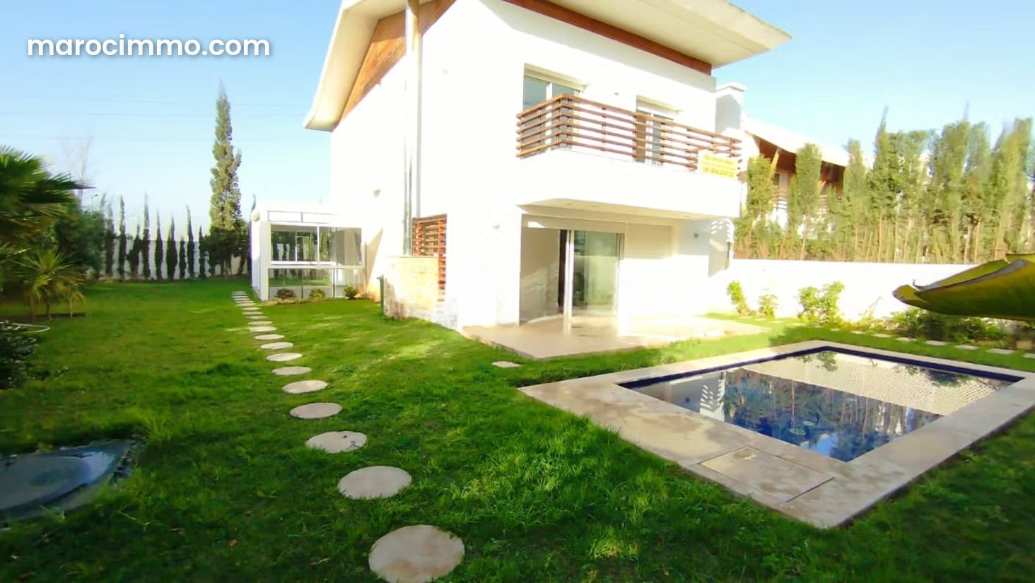 Villa 600 m² avec piscine, Ville Verte, Bouskoura — Bouskoura