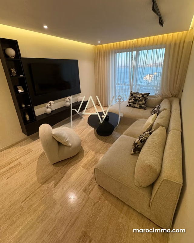 À VENDRE – Appartement Meublé Vue Mer — Tanger