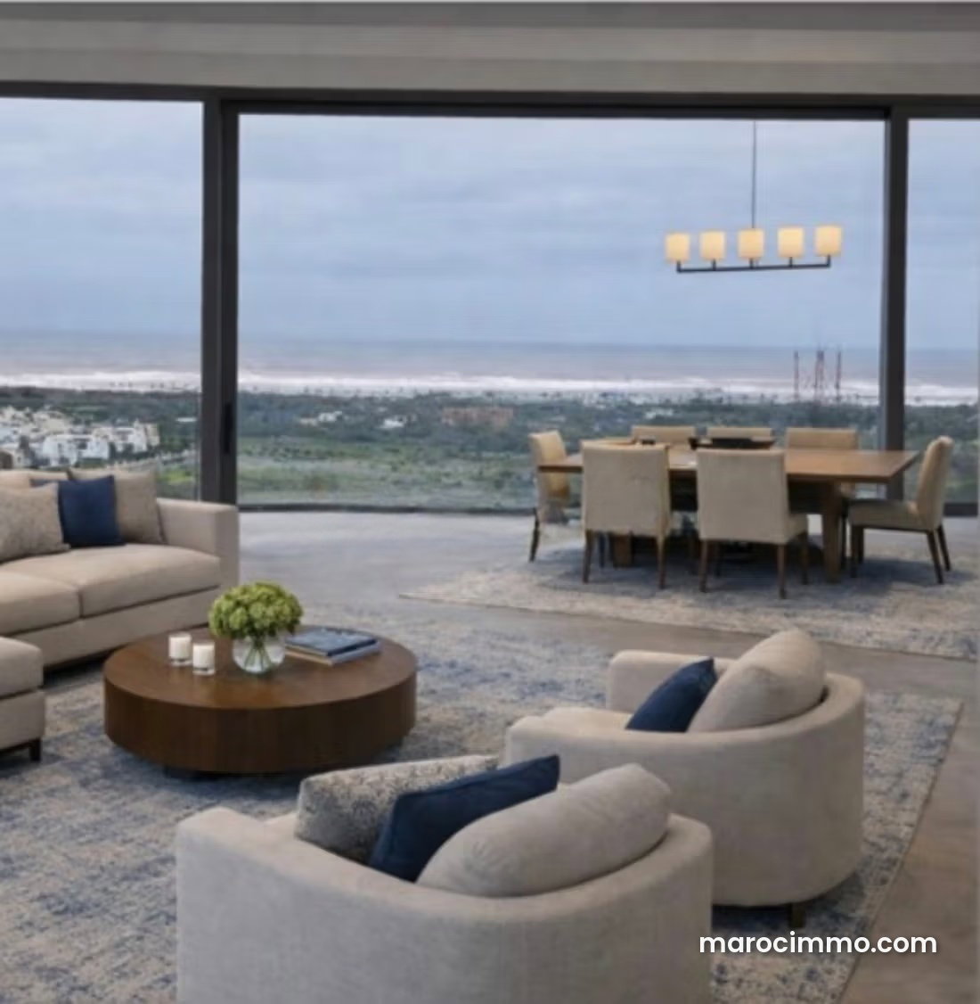 850 sqm Villa with Ocean Views, Aïn Diab, Casablanca — Casablanca