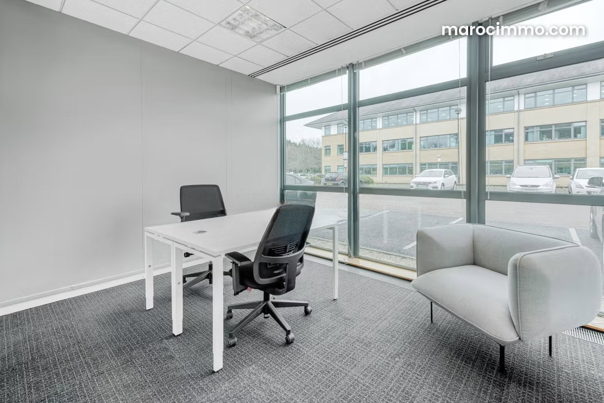 Office for Rent in Derb Ghallef, Casablanca, Fully Equipped — Casablanca