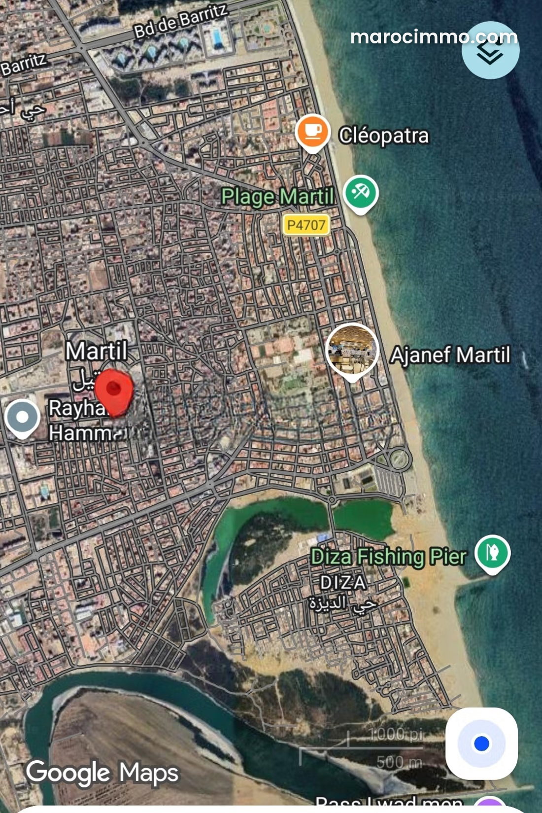 Appartement 2 chambres à Martil, proche plage et commodités — Martil
