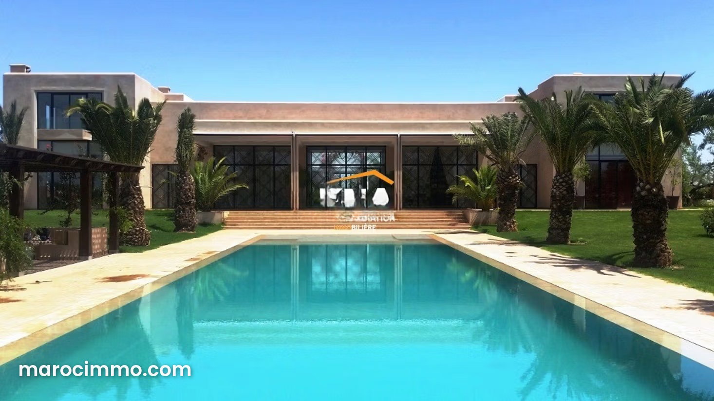 2,800 m² Villa on 6,000 m² of Parkland, Amelkis, Marrakech — Marrakesh