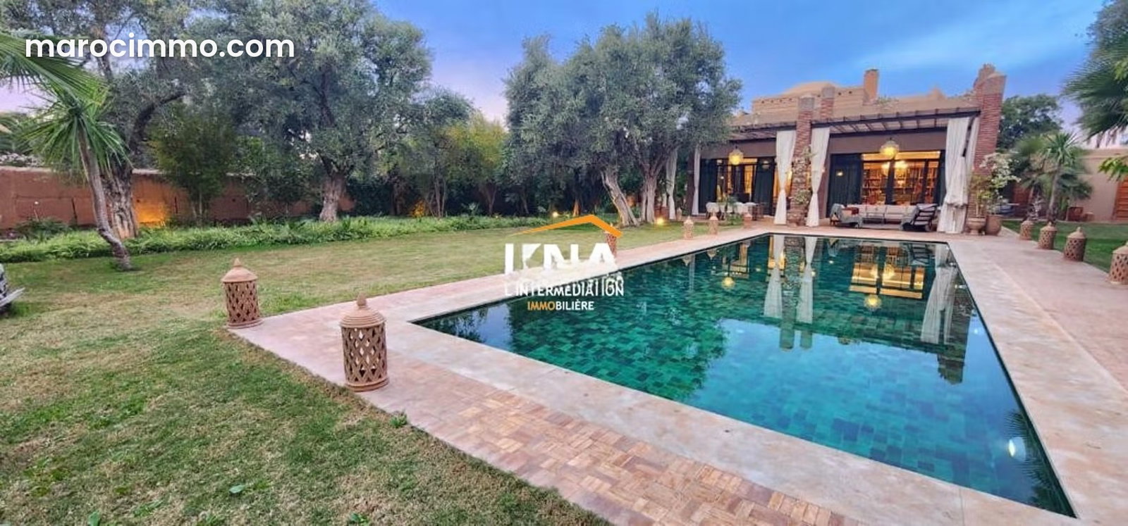 500 sqm Villa with Swimming Pool and Atlas Mountain Views, Amelkis, Marrakech — Marrakesh