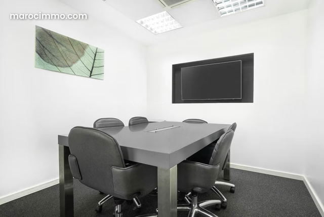 Bureau à louer pour 4 à CASABLANCA, Abdelmoumen — Casablanca