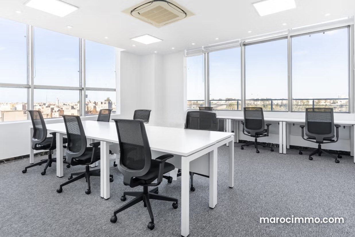 Office for rent in Derb Ghallef, Casablanca, ready for immediate use — Casablanca