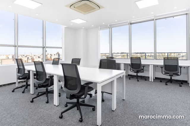 Bureau pour 15 à CASABLANCA, Abdelmoumen — Casablanca