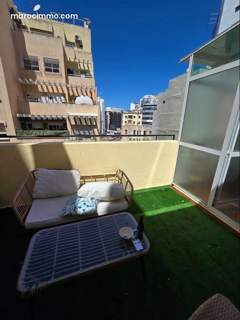 Furnished apartment with terrace in Maârif Extension, Casablanca — Casablanca