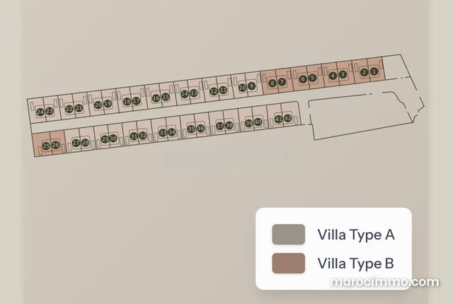 Des petites villas modernes avec 3 suites — 3