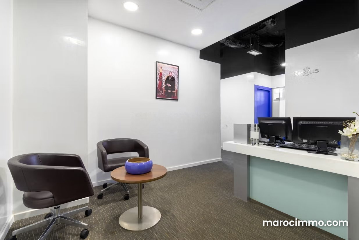 Fully Equipped Office for Rent, Sidi Maarouf, Casablanca from MAD 890/month — Casablanca