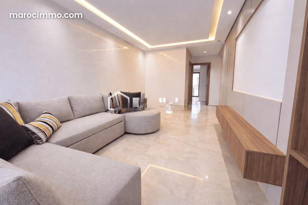 89 m² Furnished Apartment, 2 Bedrooms, Ferme Bretone, Casablanca — Casablanca