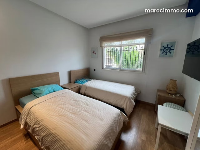 Dar bouazza location appartement meublé 2 chambres belle terrassr — 4
