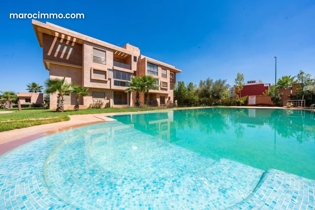 Furnished Apartment with Mountain Views in Marrakech Tahanaoute — Marrakesh