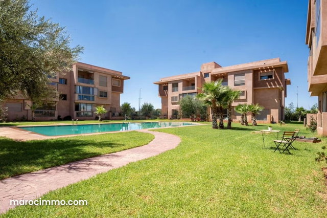 Appartement meublé 2 chambres avec vue piscine – agdal — 4