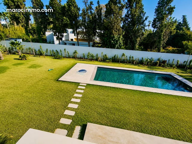 Luxury Villa for Rent in Souissi — Rabat
