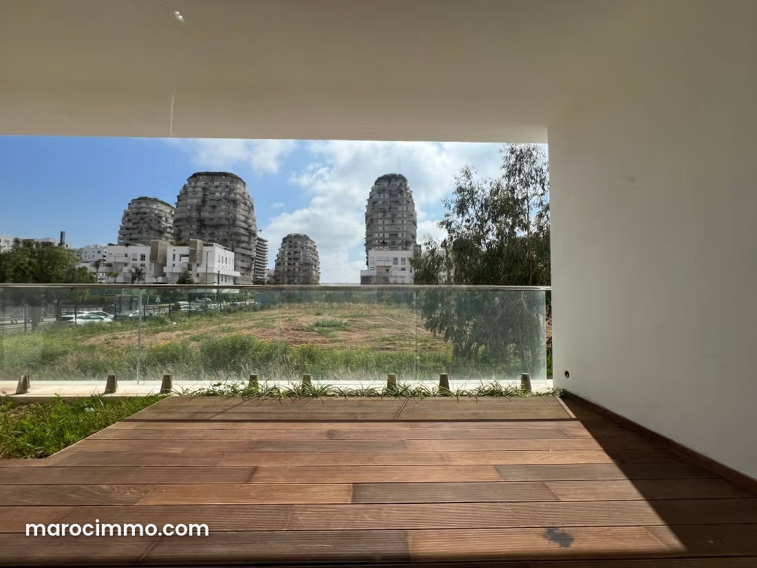 Appartement 170 m² meublé, Casablanca Finance City avec piscine — Casablanca