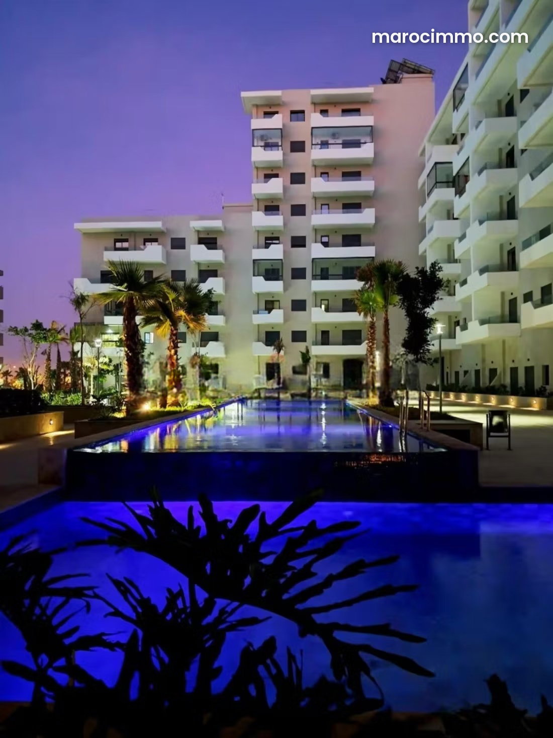 Appartement à vendre à Zenata dans résidence avec piscine — Zenata