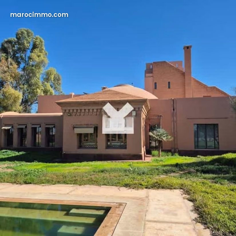 Brand-new 6-bedroom villa with private grounds, Marrakech Palmeraie — Marrakesh