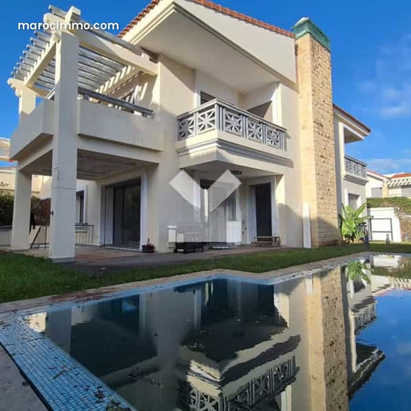 New 514 sqm villa, 4 bedrooms with garden in Dar Bouazza — Dar Bouazza