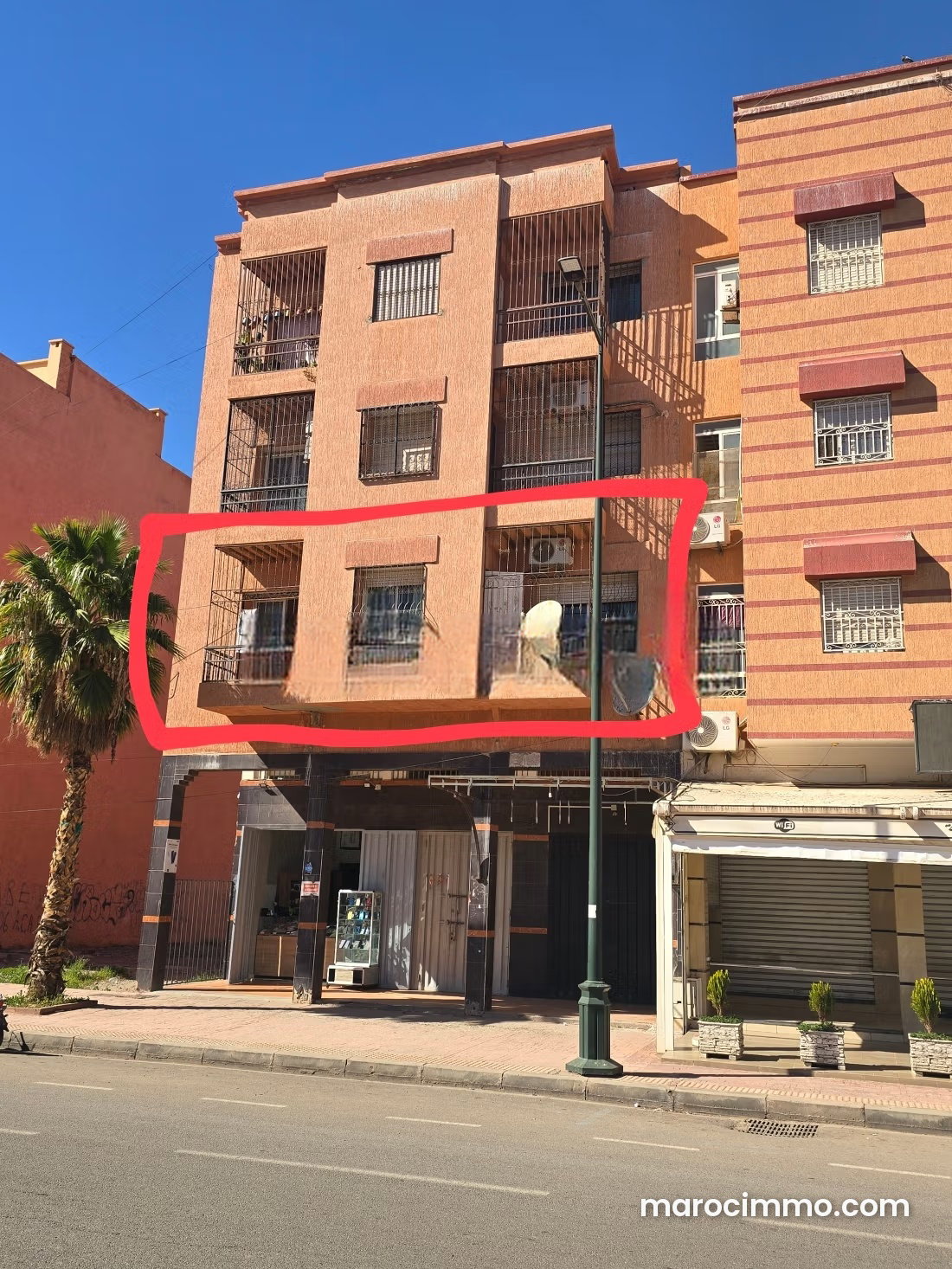 Furnished 126 m² Apartment with Terrace in M'Hamid, Marrakech — Marrakesh
