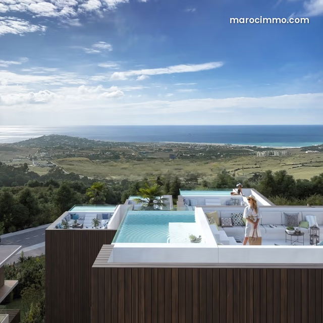 Villa Triplex neuve vue sur mer — Tanger