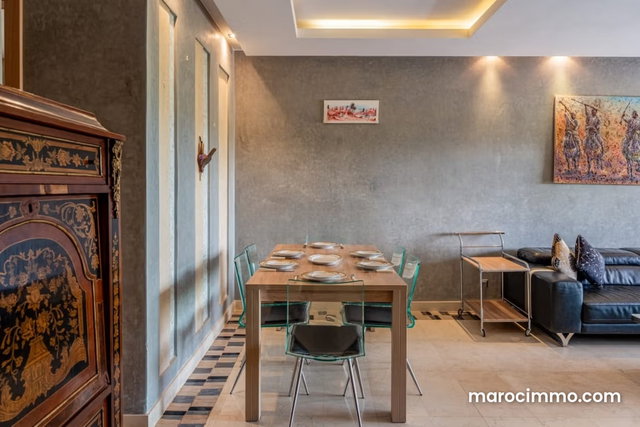 Vend appartement à Agdal. Surface totale 88 m². Bien meublé — 4