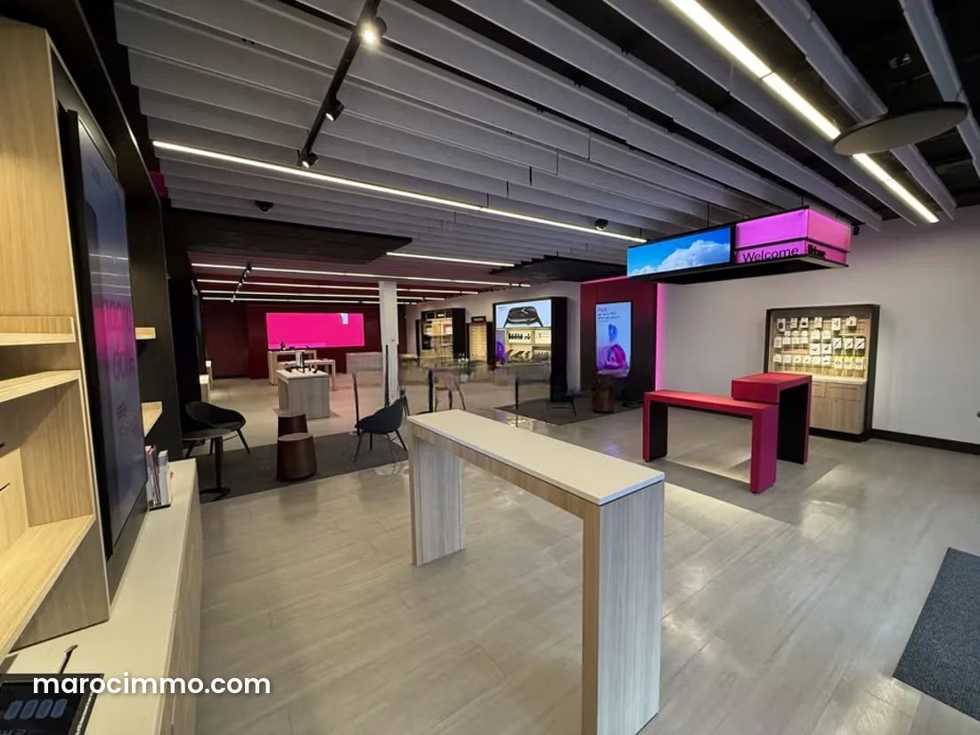 1,400 m² Commercial Property for Lease, Racine, Casablanca — Casablanca