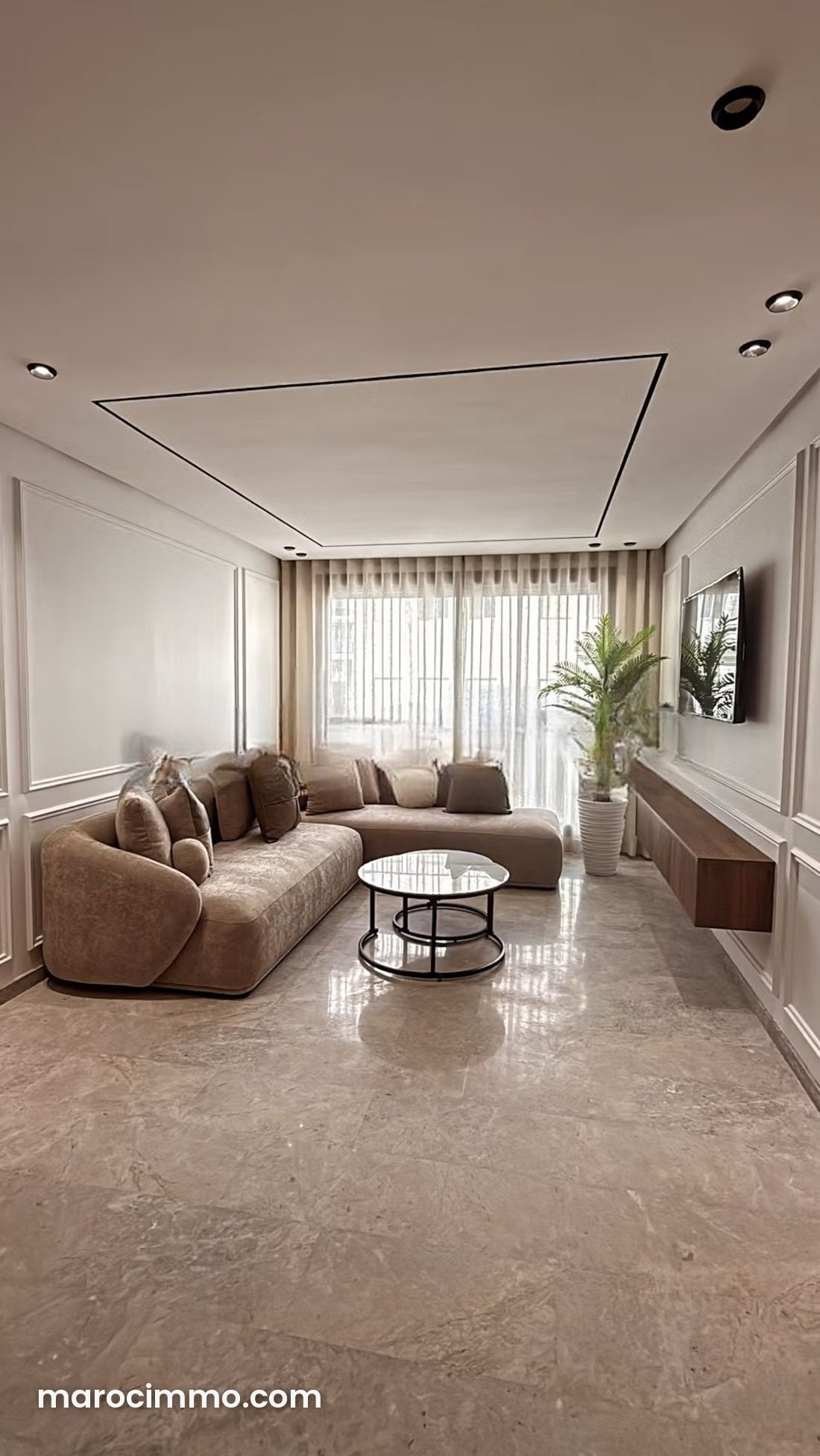 Fully Furnished 44 m² Studio, Tantonville, Casablanca, Fully Equipped — Casablanca