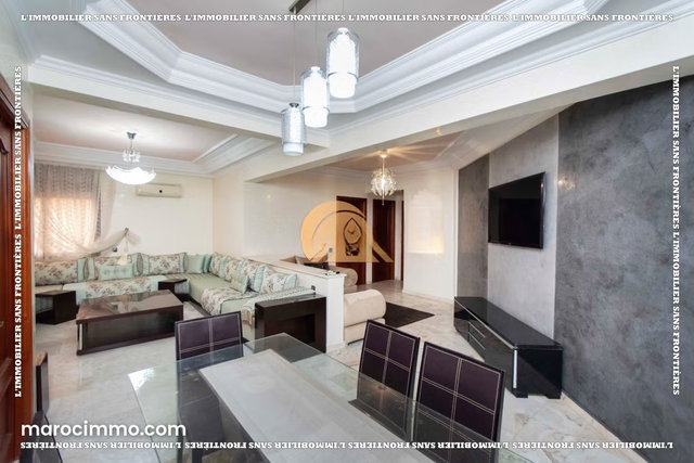 Appartement Meublé à Louer – Guéliz — 2