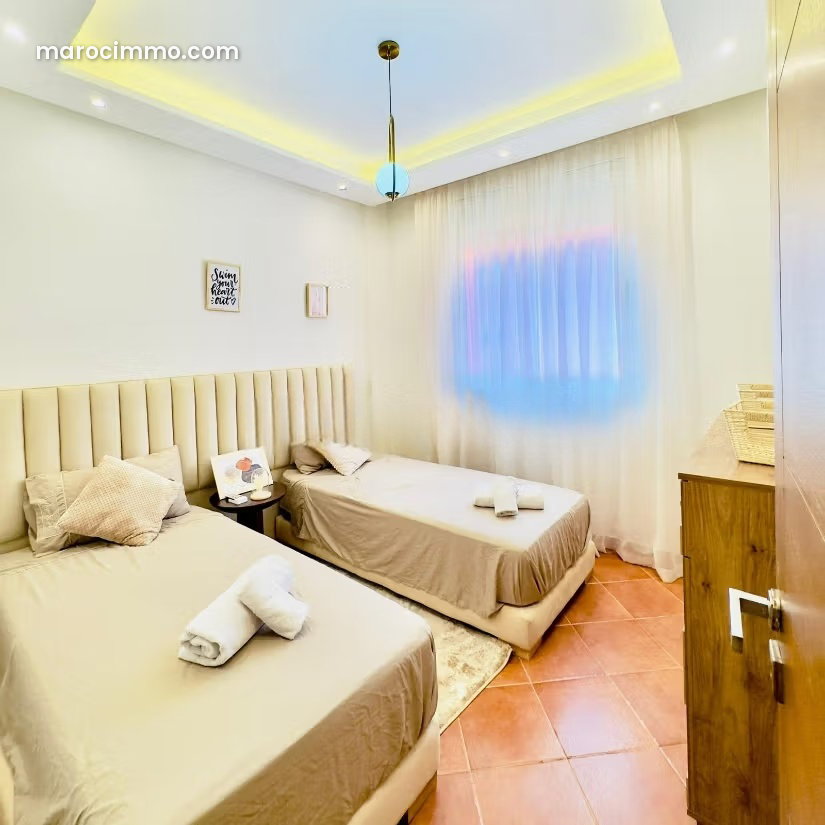 Appartement meublé à Guéliz Marrakech avec piscine — Marrakech
