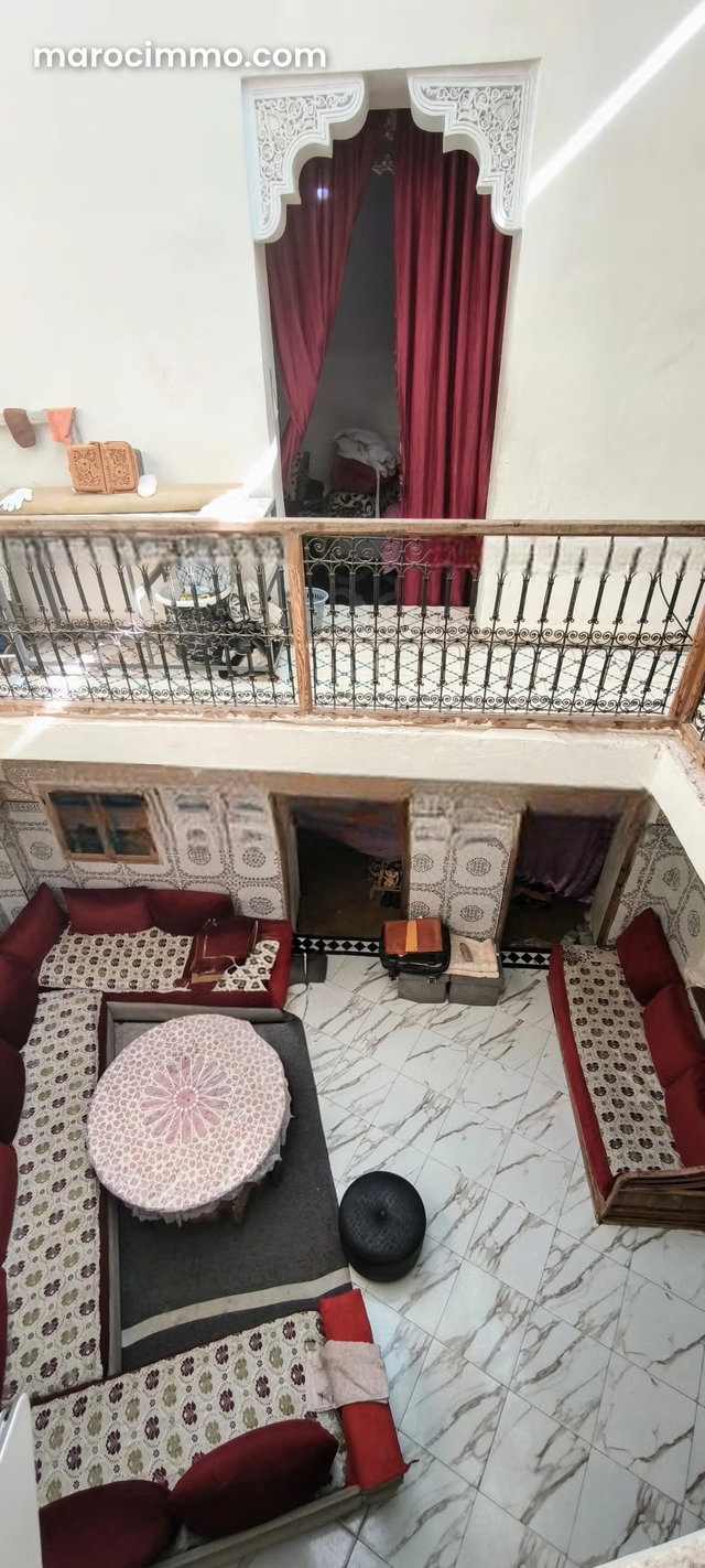 Riad titré – 79 m² au sol – quartier ben salah sud — 4
