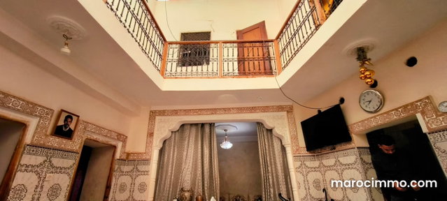 Riad titré – 79 m² au sol – quartier ben salah sud — 3
