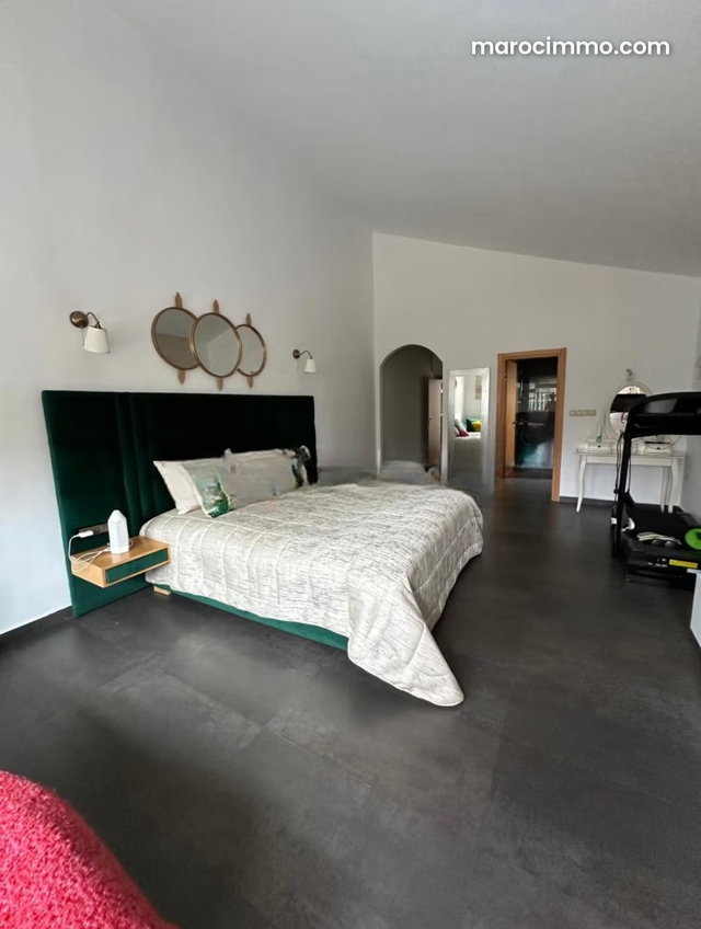 Villa meublée avec piscine à louer à rabat agdal — 5