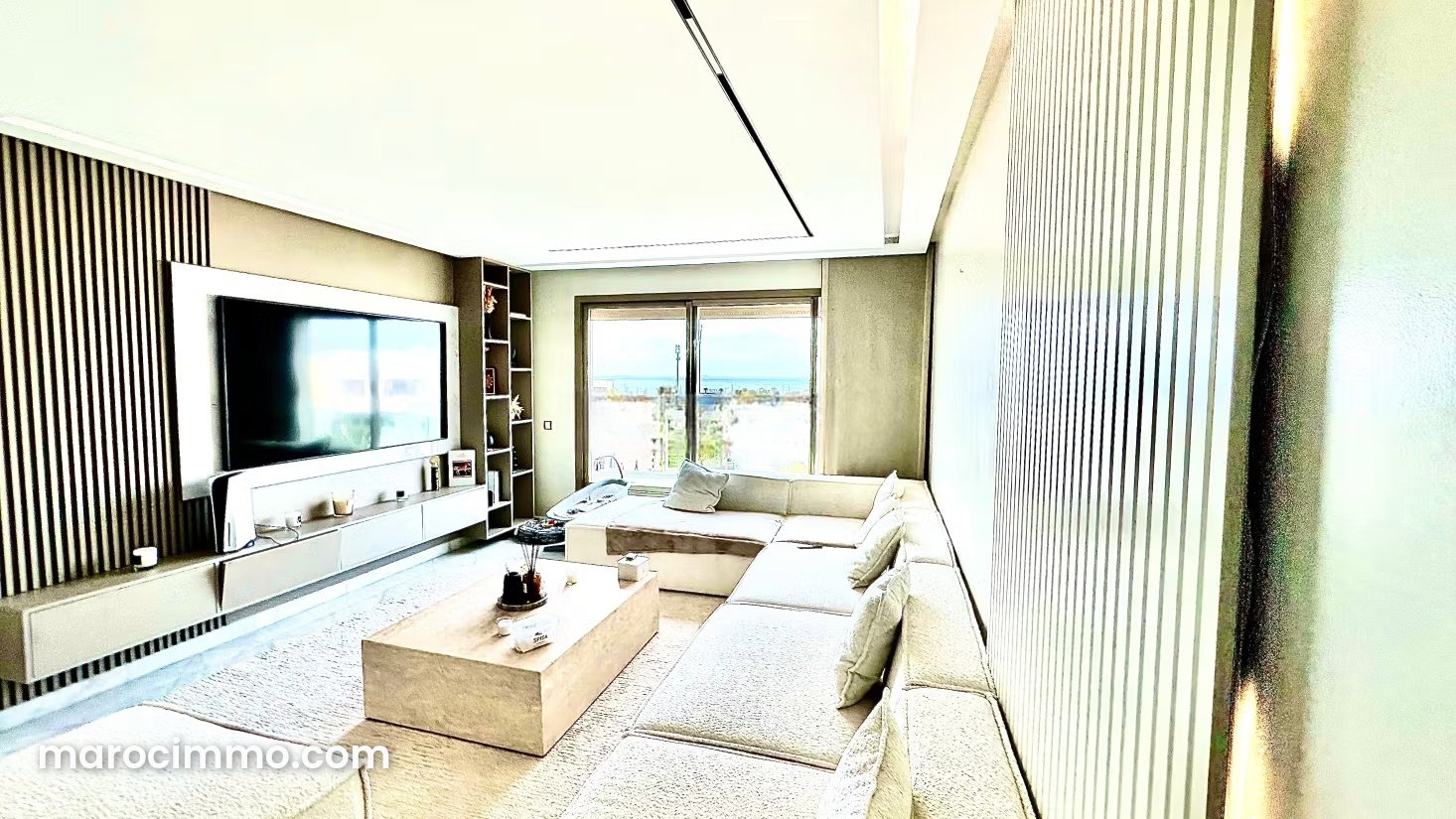 Furnished 125 m² Apartment with Sea View, Aïn Diab, Casablanca — Casablanca