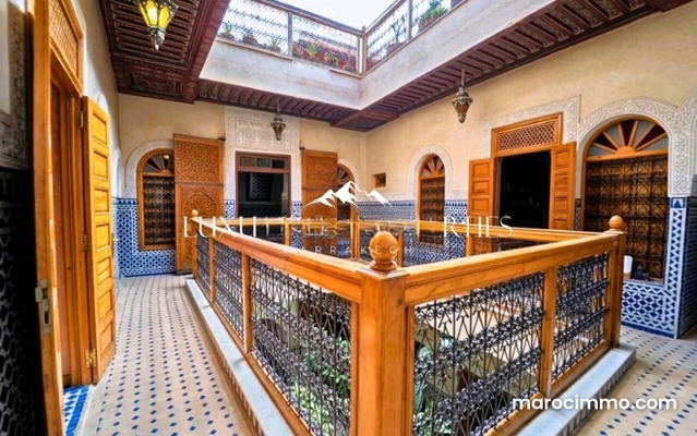 Riad titré à fort potentiel, quartier Derb Dabachi — Marrakech