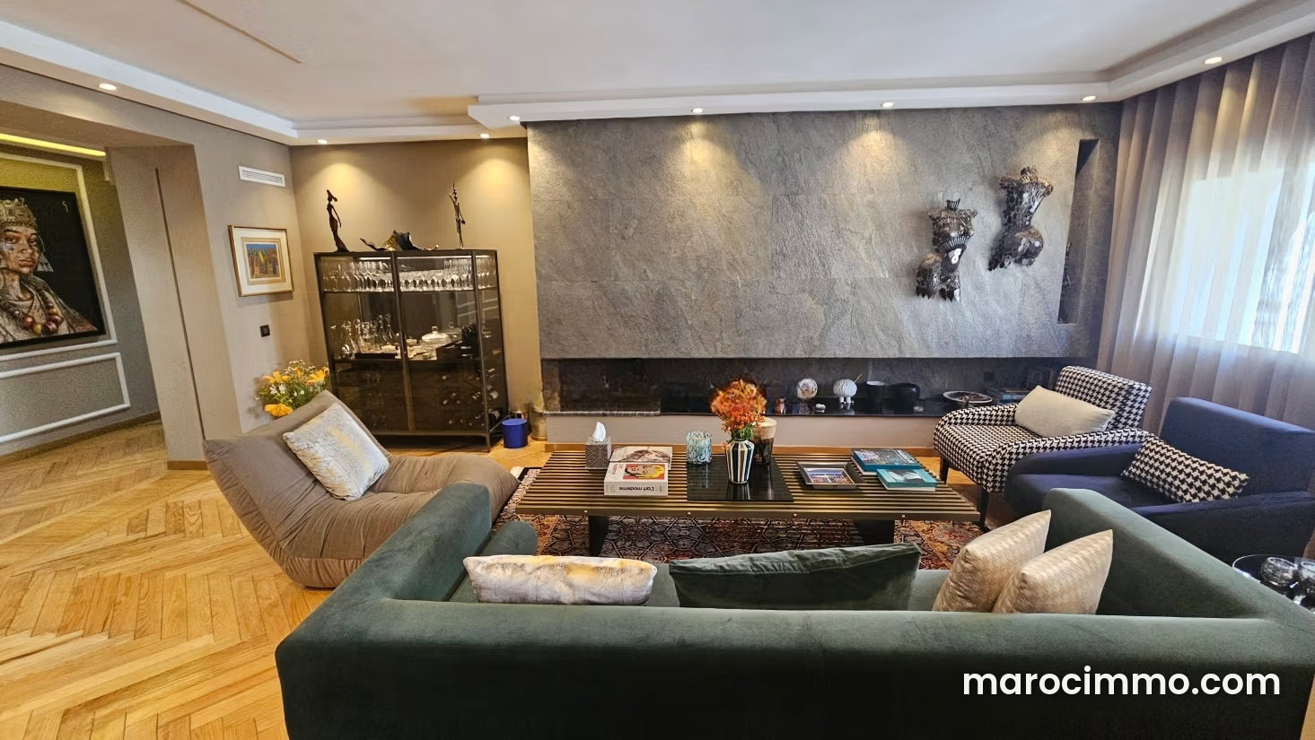 193 sqm apartment, 3 bedrooms, Racine, Casablanca for sale — Casablanca