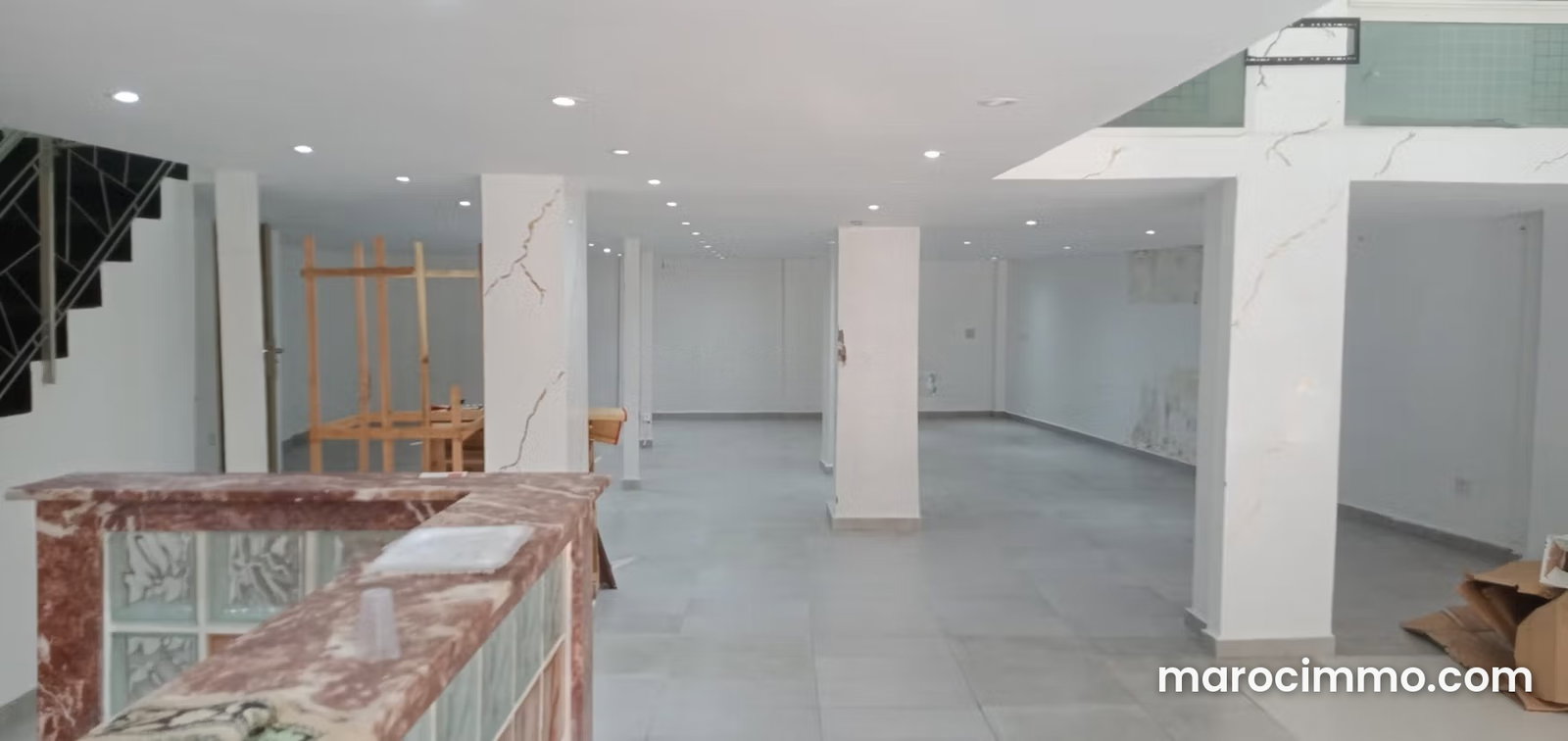 120 m² Commercial Premises for Rent in Bourgogne, Casablanca — Casablanca