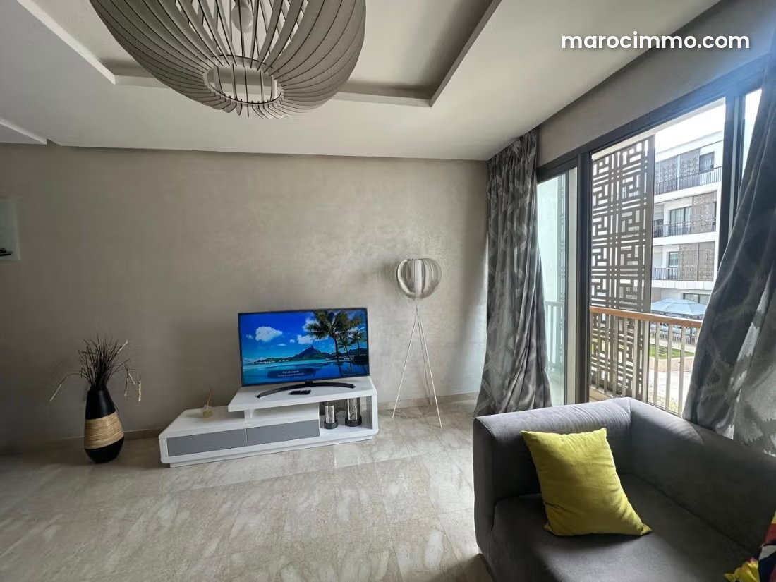 Furnished 120 m² Apartment with Marina Views, Bab Al Bahr, Salé — Salé
